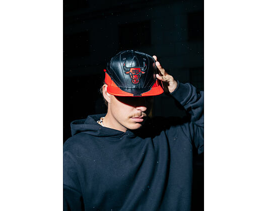 Kšiltovka Mitchell & Ness - NBA Day 12  Bulls - Chicago Bulls - Black-Red