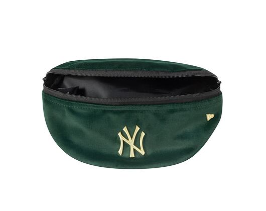 Ledvinka New Era - MLB Velour Pin Waist Bag - NY Yankees - Dark Green