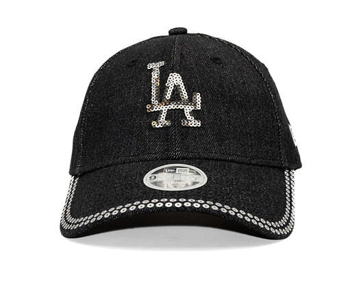 Dámská Kšiltovka New Era - MLB Sequin 9FORTY - LA Dodgers - Black