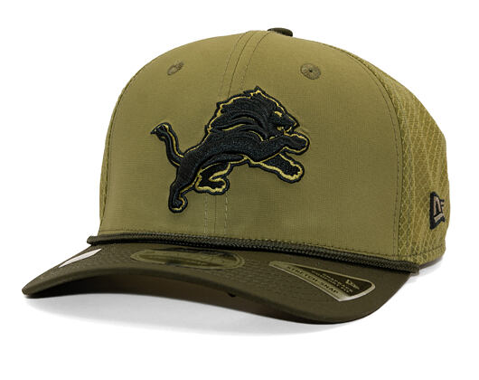 Kšiltovka New Era - NFL25 "Salute to Service" - 9SEVENTY Stretch-Snap - Detroit Lions
