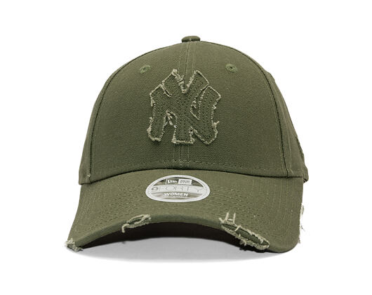 Dámská Kšiltovka New Era - MLB Womens Distressed 9FORTY - NY Yankees - Rifle Green