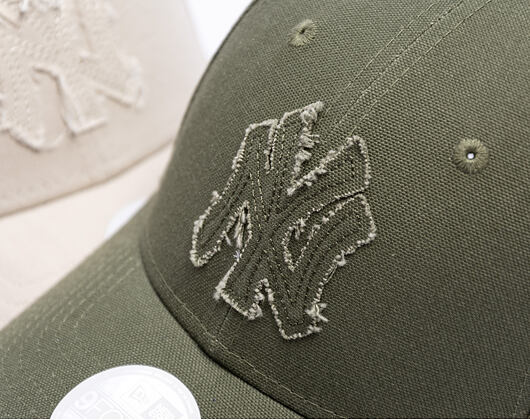 Dámská Kšiltovka New Era - MLB Womens Distressed 9FORTY - NY Yankees - Rifle Green