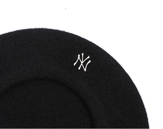 Dámský Baret New Era - MLB Wool Pin Beret - NY Yankees - Black