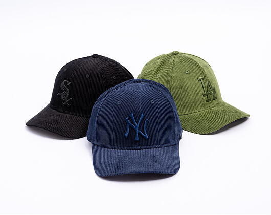 Kšiltovka New Era - MLB Cord 9FORTY M-Crown - NY Yankees - Navy