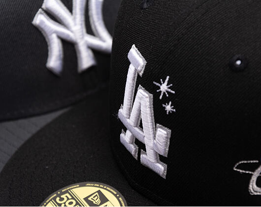 Kšiltovka New Era - MLB Planet Icon 59FIFTY - LA Dodgers - Black