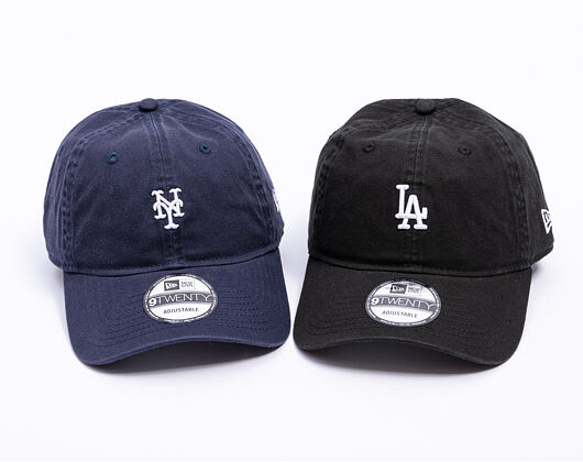 Kšiltovka New Era - MLB Washed Mini Logo 9TWENTY - LA Dodgers - Black