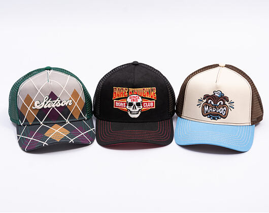 Kšiltovka Stetson - Trucker Cap Bare Knuckle by JJ Hats