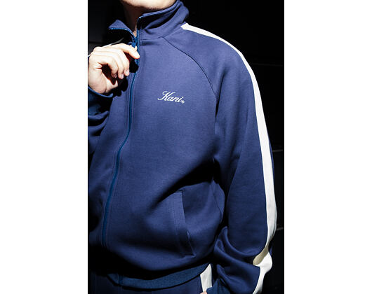 Mikina ,Karl Kani - Sidestripe Trackjacket - Blue
