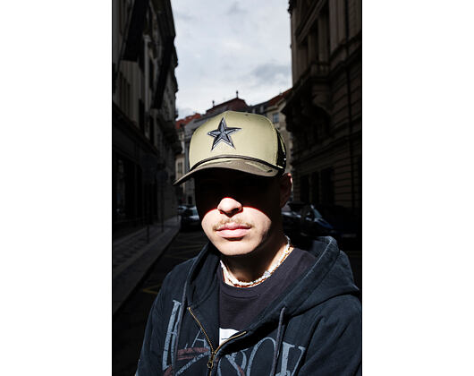 Kšiltovka New Era - NFL25 "Salute to Service" - 9SEVENTY Stretch-Snap - Dallas Cowboys