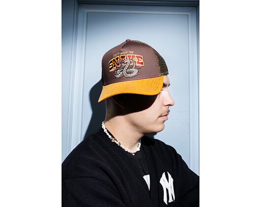 Kšiltovka Stetson - Trucker Cap Don‘t Wake The Snake by JJ Hats