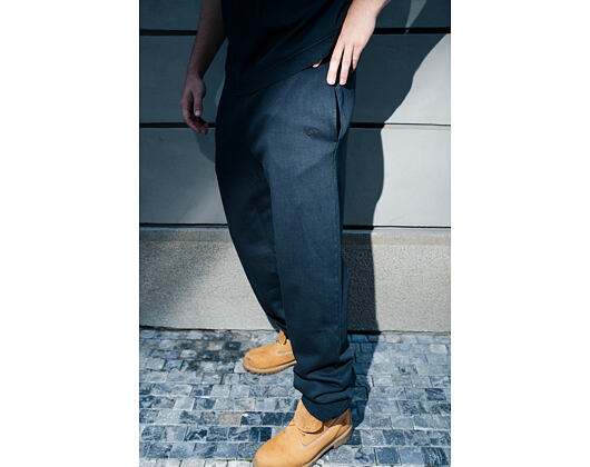 Kalhoty New Era - Branded Washed Straight Sweatpants - Black