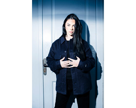 Bunda New Era - Branded Shacket - Navy