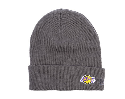 Kulich New Era - NBA Mini Logo Cuff Beanie - LA LAkers - Graphite