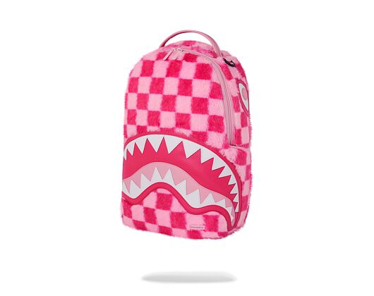 Batoh Sprayground Pink Fur Check Backpack