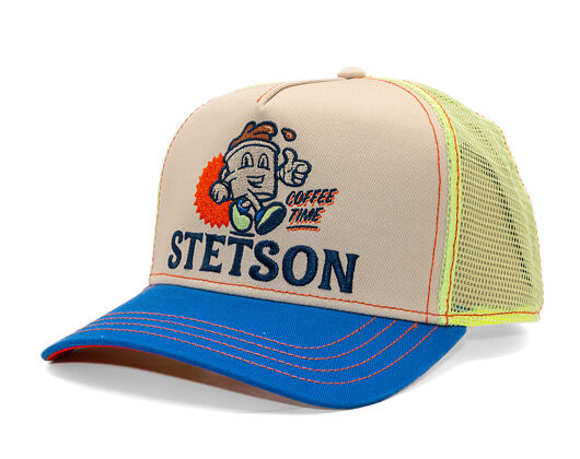 Kšiltovka Stetson - Trucker Cap - Barista Coffee Time - 27
