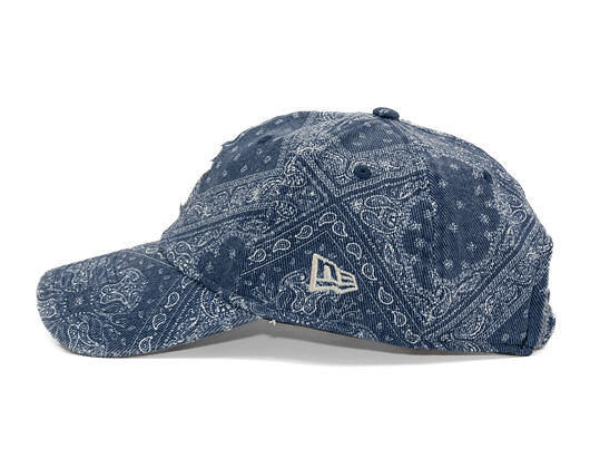 Kšiltovka New Era - MLB Washed Paisley 9TWENTY - NY Yankees - Navy