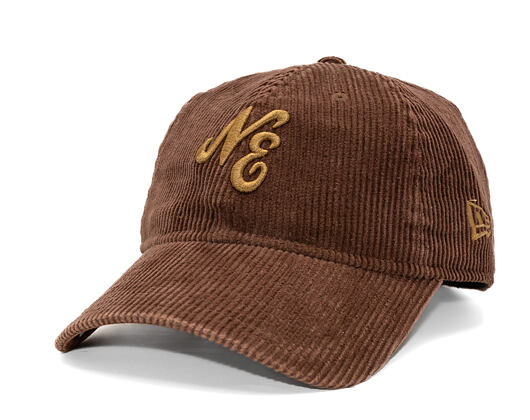 Kšiltovka New Era - Branded Washed Cord 9TWENTY - Chestnut Brown
