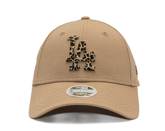 Dámská Kšiltovka New Era - MLB Animal Infill 9FORTY - LA Dodgers - Camel