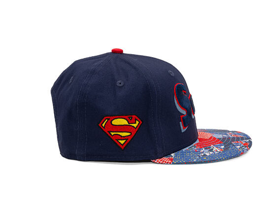Dětská Kšiltovka New Era - Warner Bros DC Universe 9FIFTY - Superman - Navy