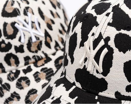 Dámská Kšiltovka New Era - MLB Cow Midi Logo 9FORTY - NY Yankees - Black