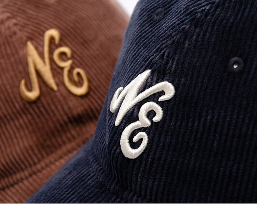 Kšiltovka New Era - Branded Washed Cord 9TWENTY - Navy