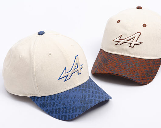 Kšiltovka New Era - F1 Heritage 9FORTY M-CROWN - Alpine Racing - Chrome White