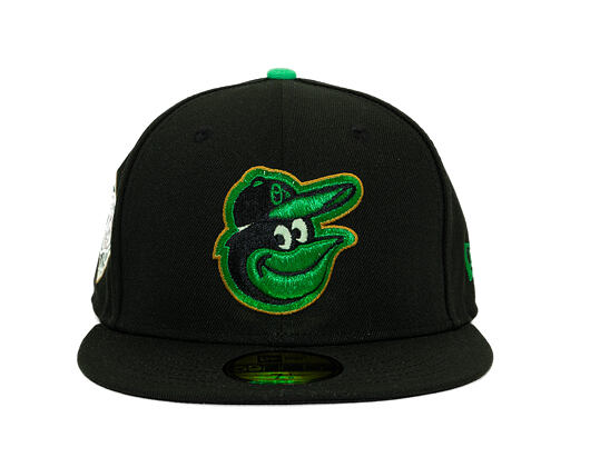 Kšiltovka New Era - MLB 2026 St. Patrick Day 59FIFTY - Baltimore Orioles - Black