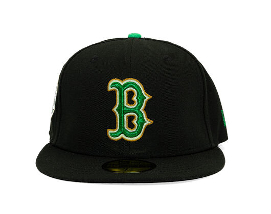 Kšiltovka New Era - MLB 2026 St. Patrick Day 59FIFTY - Boston Red Sox - Black