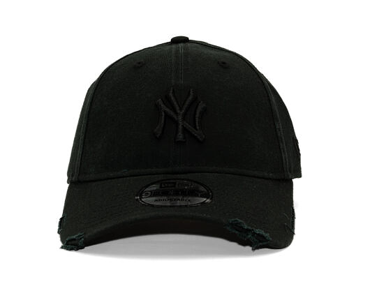 Kšiltovka New Era - MLB Wash Distress 9FORTY - NY Yankees - Black