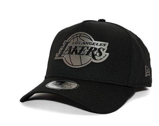 Kšiltovka New Era - NBA Metallic 9FORTY A-Frame - LA Lakers - Black