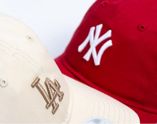 Dámská Kšiltovka New Era - MLB Essential Midi Logo 9TWENTY - LA Dodgers - Cream