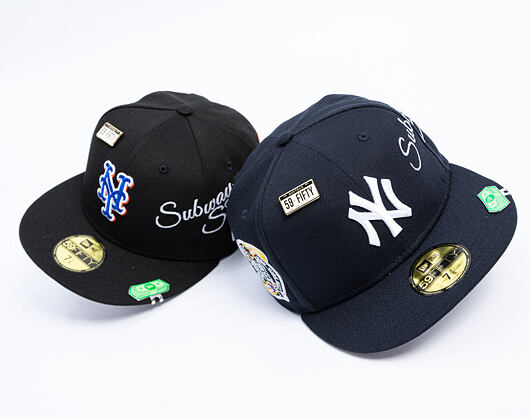 Kšiltovka New Era - MLB IMAGE DROP - Subway Series 59FIFTY - NY Yankees - Navy