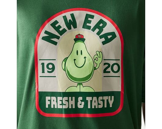 Triko New Era - Fruit Graphic Oversized Tee - Cilantro Green