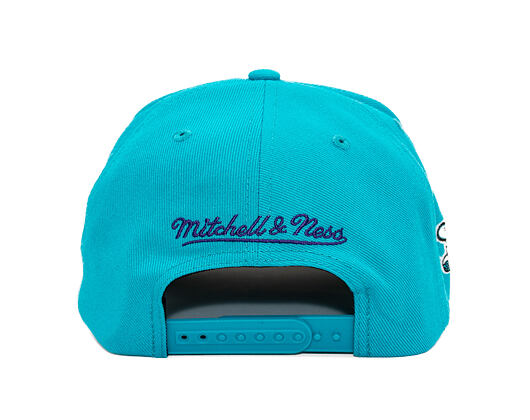 Kšiltovka Mitchell & Ness - Charlotte Hornets - Double Clutch Pro Snapback Hwc - Teal