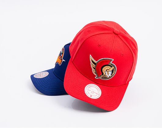 Kšiltovka Mitchell & Ness - Ottawa Senators - Team Ground 2.0 Pro Snapback - Red