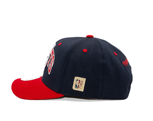 Kšiltovka Mitchell & Ness - NBA Team Arch Snapback - Houston Rockets - Navy / Red