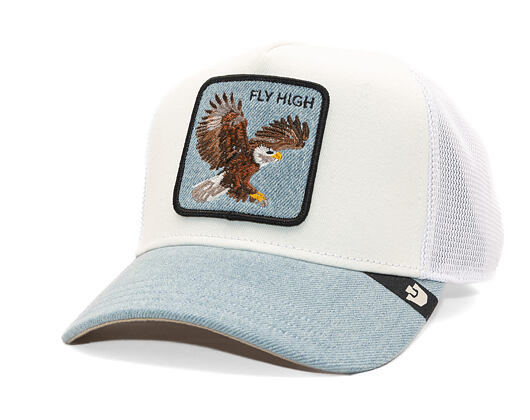 Kšiltovka Goorin - Denim Fly High - Light Denim