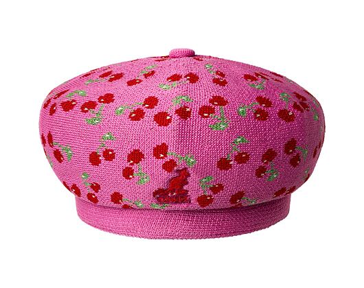 Baret Kangol - Tropic Cherry Jax Beret - Bright Fuchsia