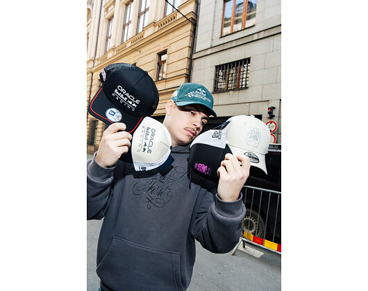 Kšiltovka New Era - F1 Seasonal 9FORTY Trucker - Red Bull F1 - Cream