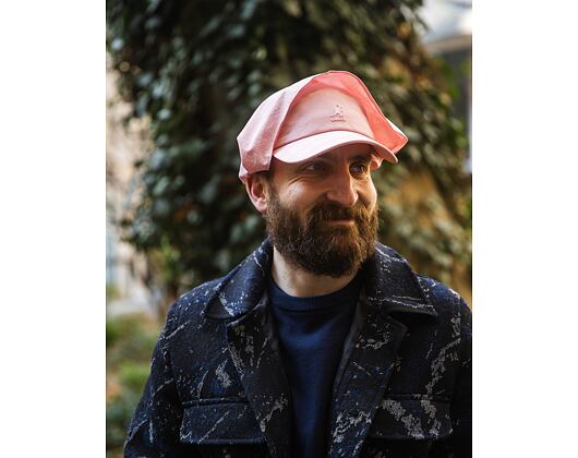 Kšiltovka Kangol - TRENDS PACK - Seersucker Drape 5-Panel - Pink