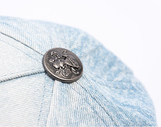 Kšiltovka Ed Hardy - Crawling Dragon Wash Denim 5 Panel Cap - Bleach