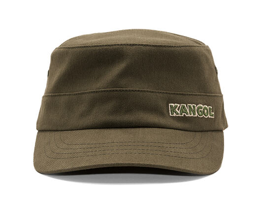 Kšiltovka Kangol - Cotton Twill Army Cap - Green