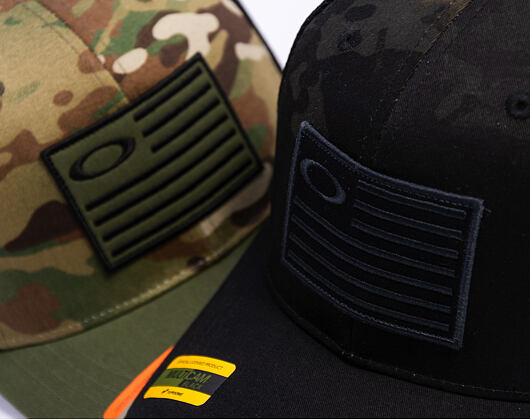 Kšiltovka Oakley - Si Multicam Flag 110 Snapbck Cap - Black Multicam