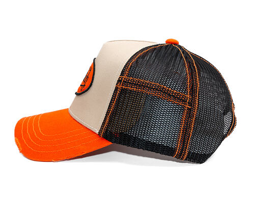 Kšiltovka Von Dutch - Trucker - Classic Logo Orange/Green