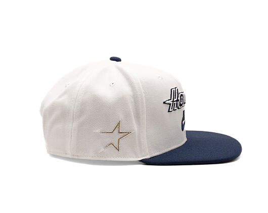 Kšiltovka Nike - Cooperstown Dri-Fit Pro - Houston Astros - White 10A/Midnight Navy 44B