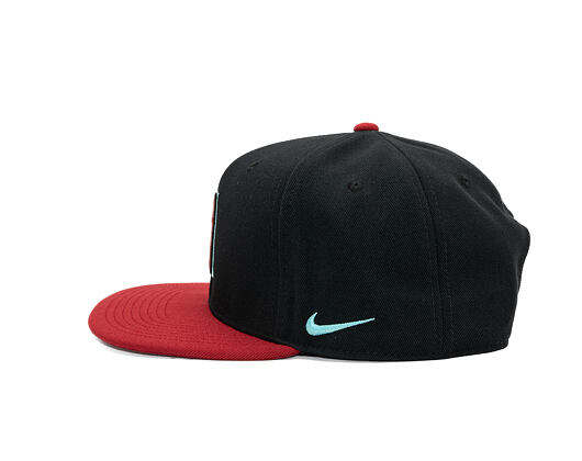 Kšiltovka Nike - Dri-Fit Pro - Arizona Diamondbacks - Black 00A/Team Crimson 69W