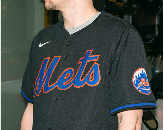 Dres Nike - MLB Limited Alternate Jersey - New York Mets - Black 00A