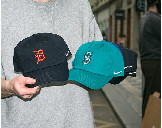 Kšiltovka Nike - Club Unstructured - Detroit Tigers - Pitch Blue 4FA