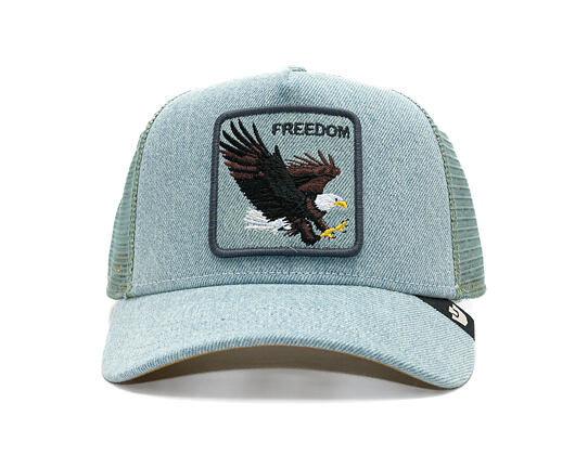 Kšiltovka Goorin - Denim Eagle - Light Denim