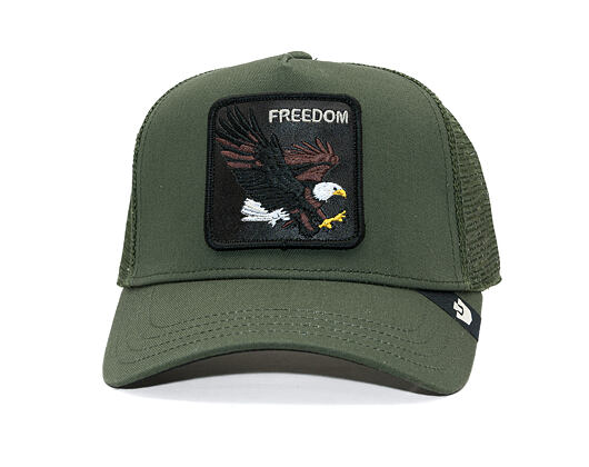 Kšiltovka Goorin - Freedom Eagle Trucker - Palm